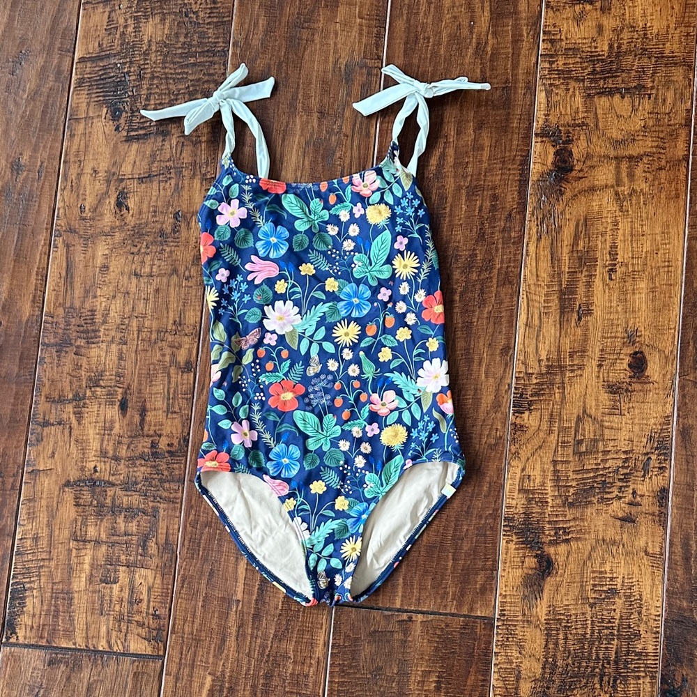 Summersalt Floral Girls One Piece Swimsuit